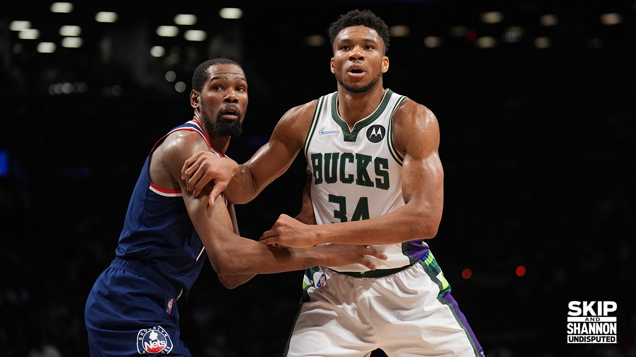 Giannis takes jab at Kevin Durant, jokes he can teach KD how to carry a  team, UNDISPUTED