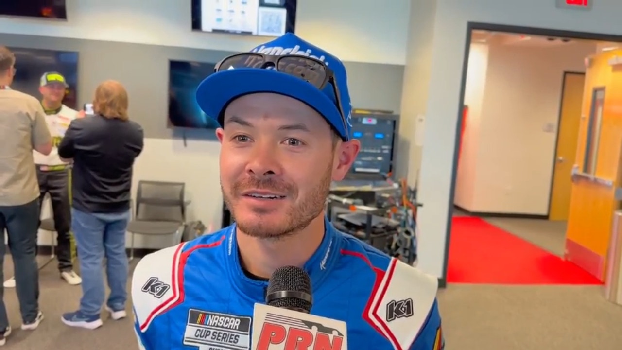 Kyle Larson says he will keep skiing because ts a great family adventure