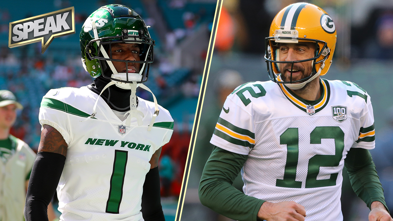 Jets players post cryptic tweets amid Aaron Rodgers’ looming decision | SPEAK