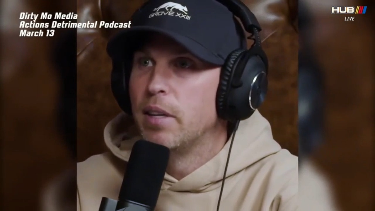 'You're coming with me buddy' – Denny Hamlin on the incident with Ross Chastain on his podcast