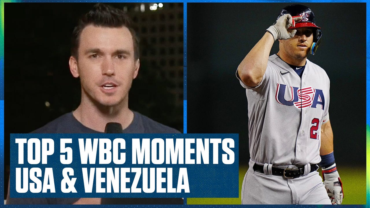 Mike Trout's home run tops the Top 5 USA & Venezuela World Baseball Classic moments | Flippin' Bats