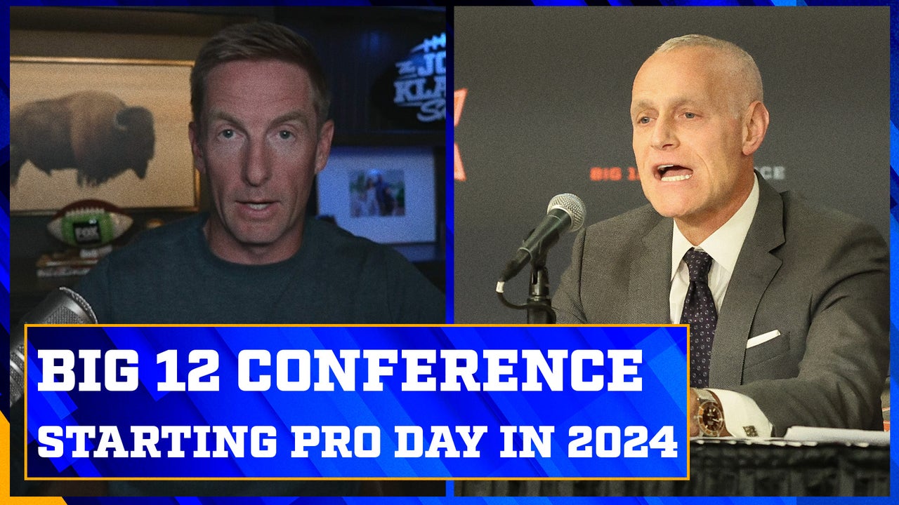 The Big 12 announces a conference pro day starting in 2024 | Joel Klatt Show