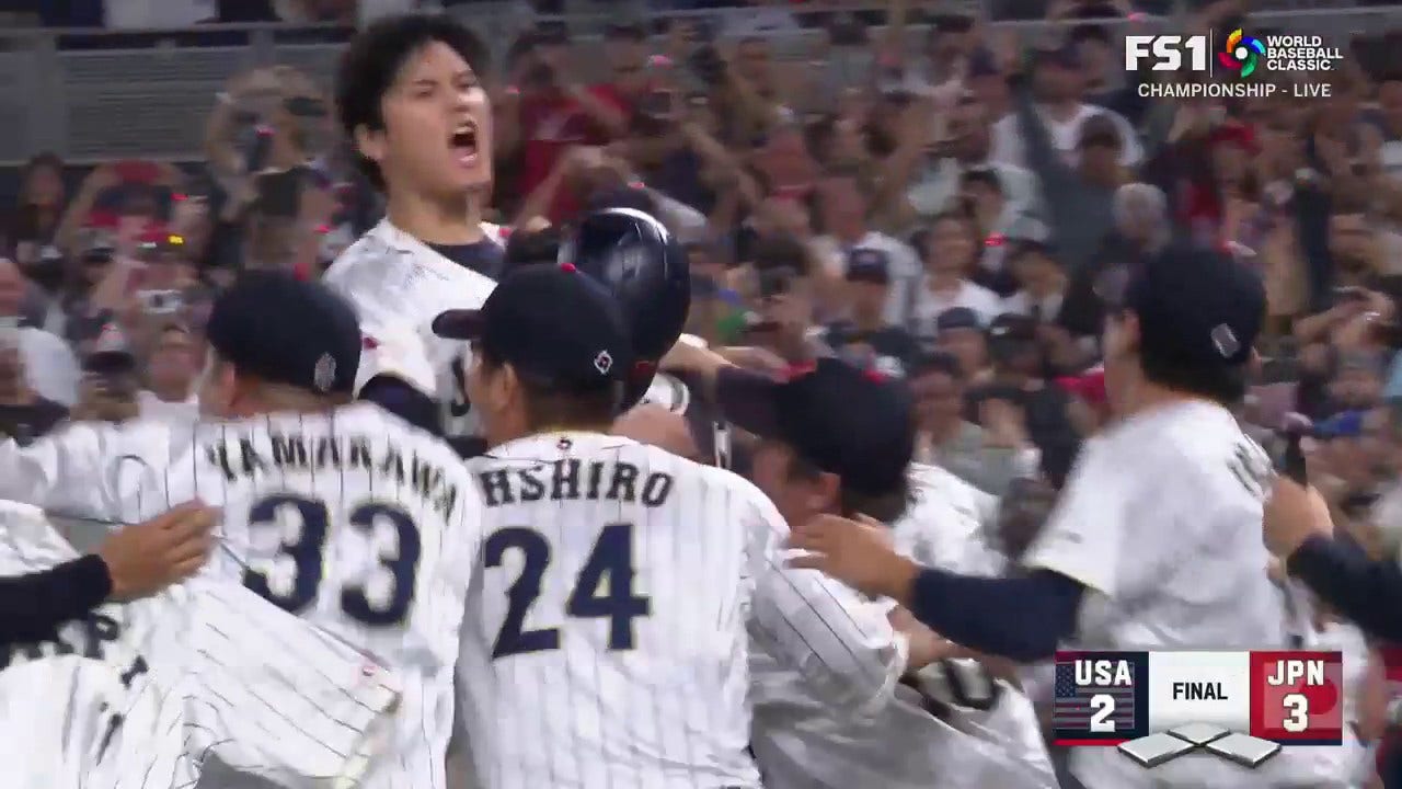 Japan tops defending champ U.S. 3-2, wins World Baseball Classic