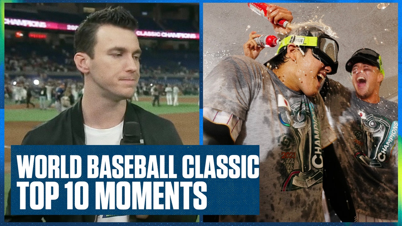 så meget Ved navn radikal Shohei Ohtani vs Mike Trout headlines Top 10 World Baseball Classic moments  | Flippin' Bats | FOX Sports