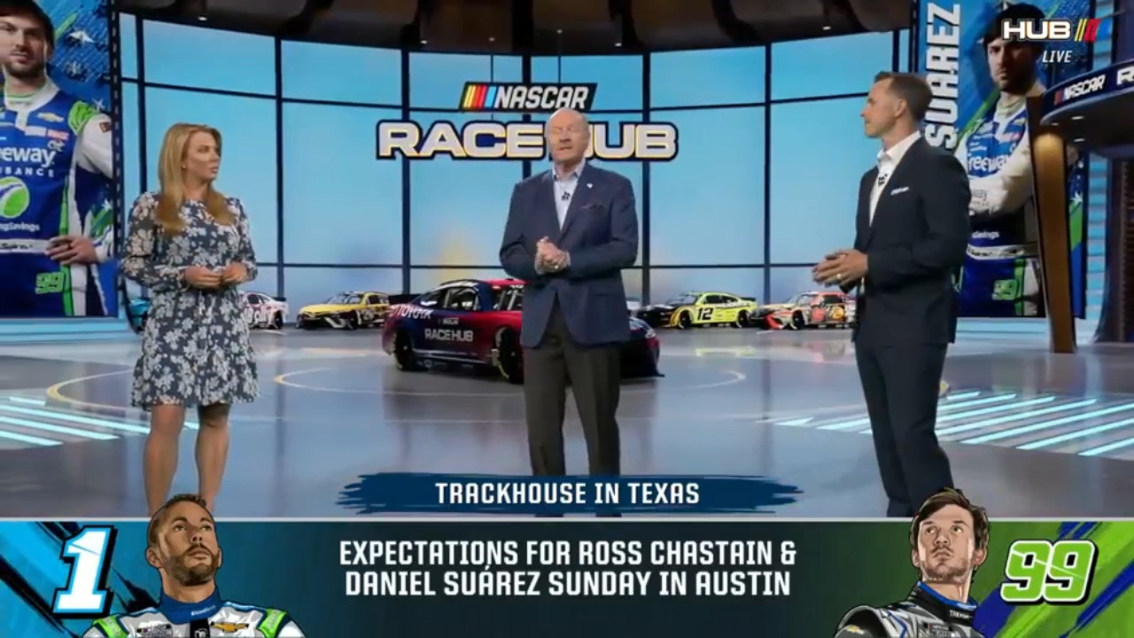 NASCAR Race Hub crew expects Daniel Suárez and Ross Chastain to contend this weekend at COTA NASCAR Race Hub FOX Sports