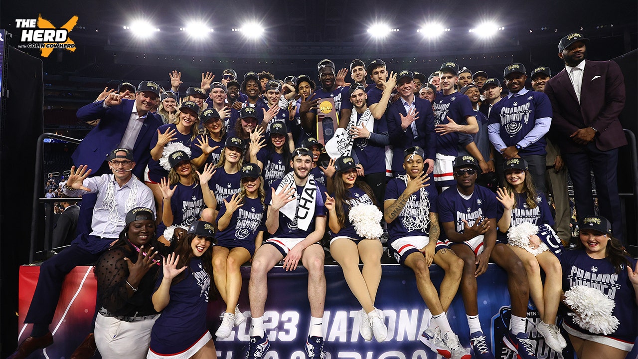 UCONN dominates San Diego State 76-59 for their fifth title in 24 years | THE HERD