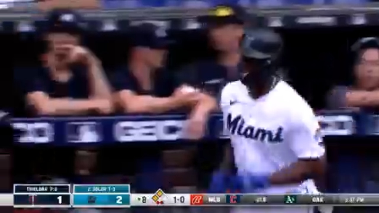 Jorge Soler crushes two home runs in the Marlins' 5-2 victory over the Twins