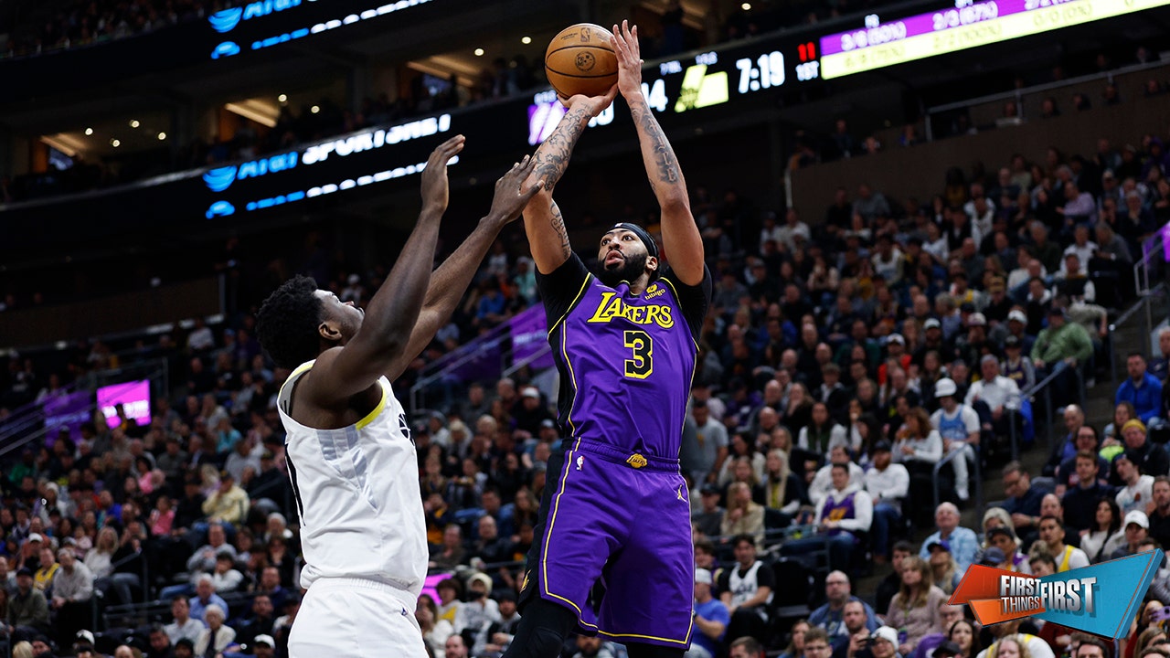 Lakers clinch play-in spot with win vs. Jazz | FIRST THINGS FIRST