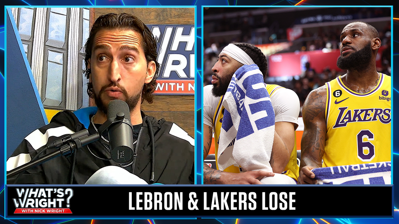 Was the Lakers' 118-125 loss to the Clippers GOOD for them? Nick Wright explains | What's Wright?