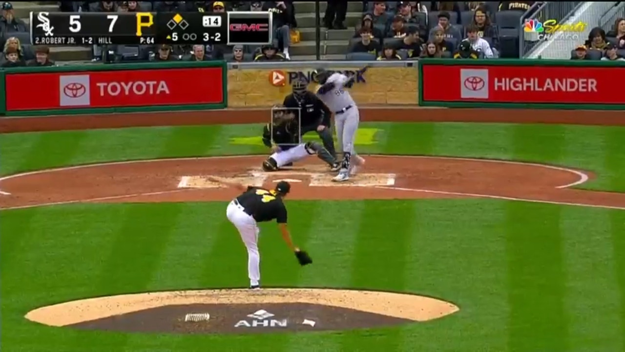 White Sox's Luis Robert Jr. muscles ANOTHER go-ahead two-run home run in the fifth inning