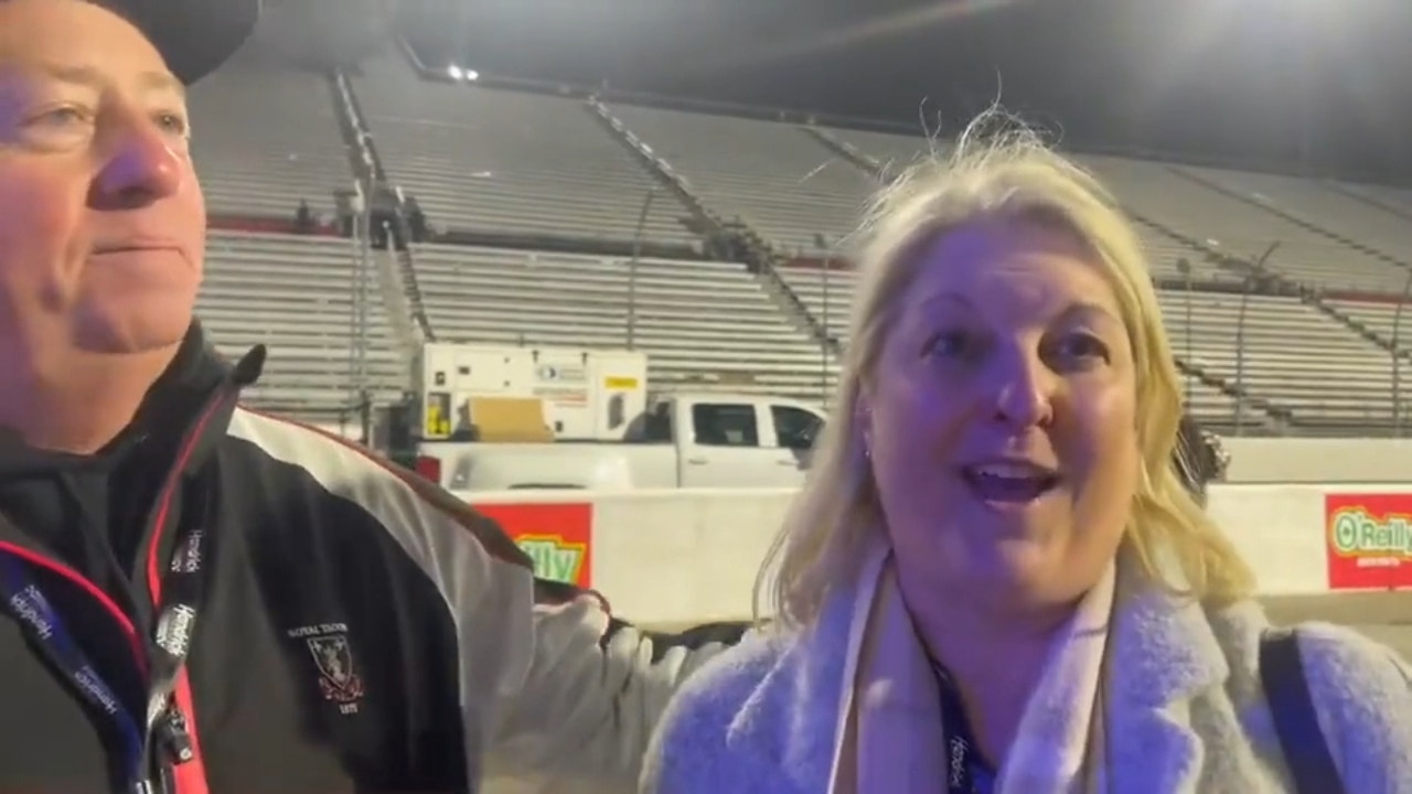 NASCAR Flashback: Dana and Bill Byron talk following the Martinsville win by their son, William