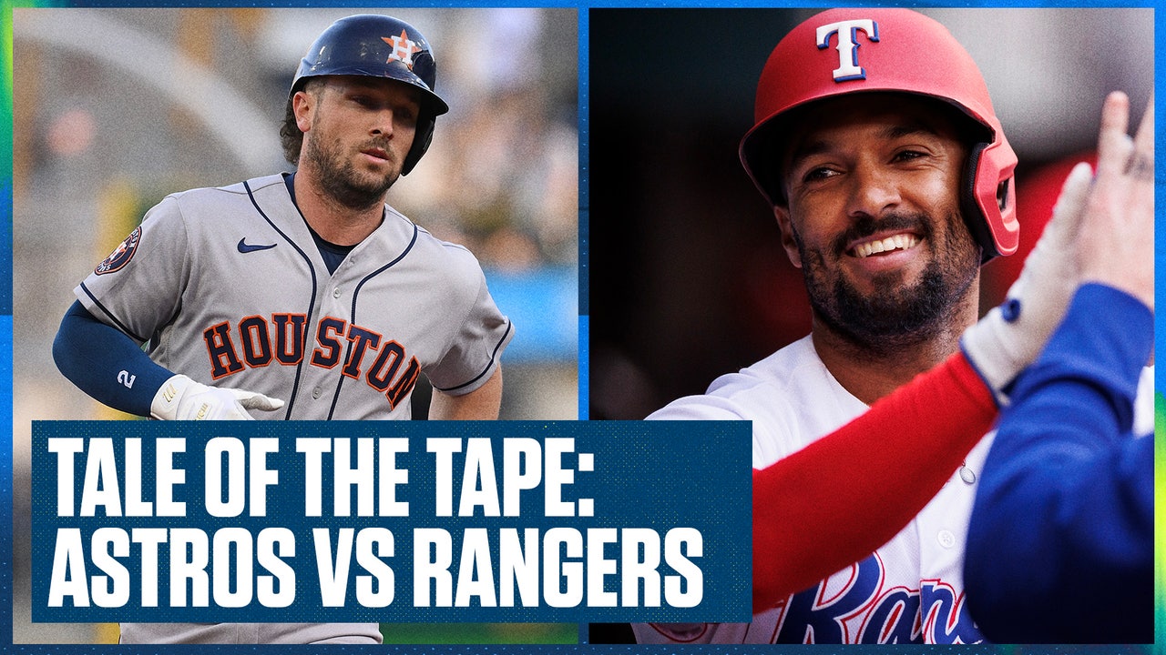 Houston Astros vs Texas Rangers in this week's Tale of the Tape | Flippin' Bats
