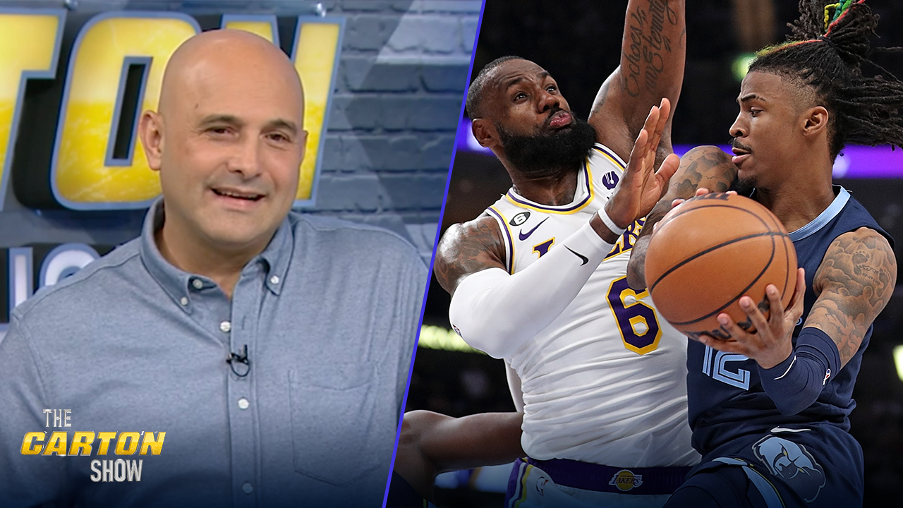 Lakers take Game 1 from the Grizzlies, Ja Morant injured | THE CARTON SHOW