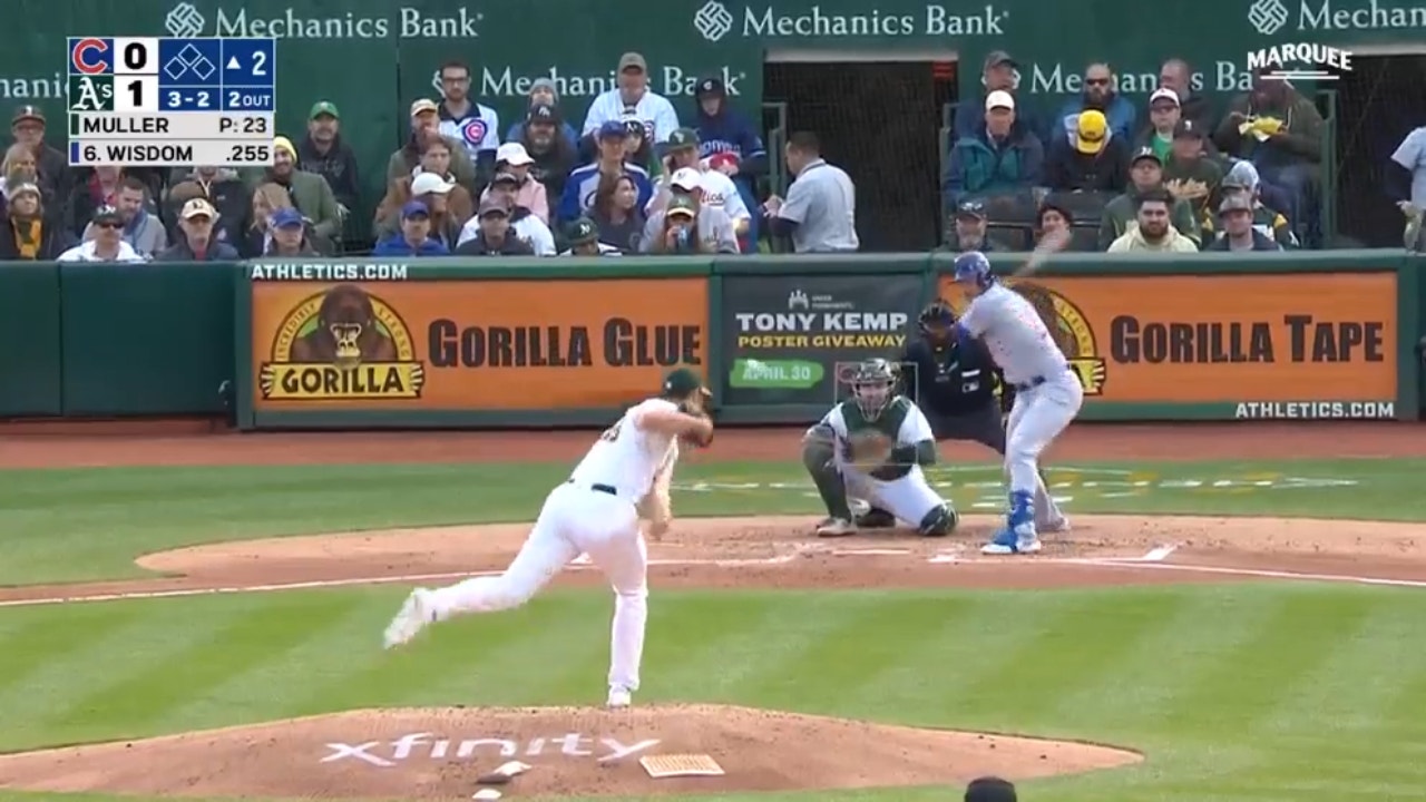 Cubs’ Patrick Wisdom goes yard AGAIN, this time against the Athletics in Oakland