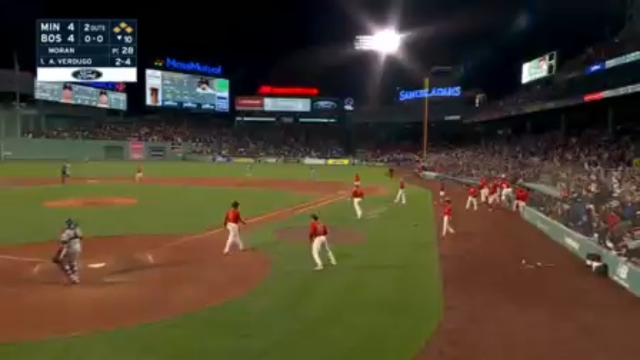 Alex Verdugo's walk-off single gives the Red Sox a 5-4 win over the Twins