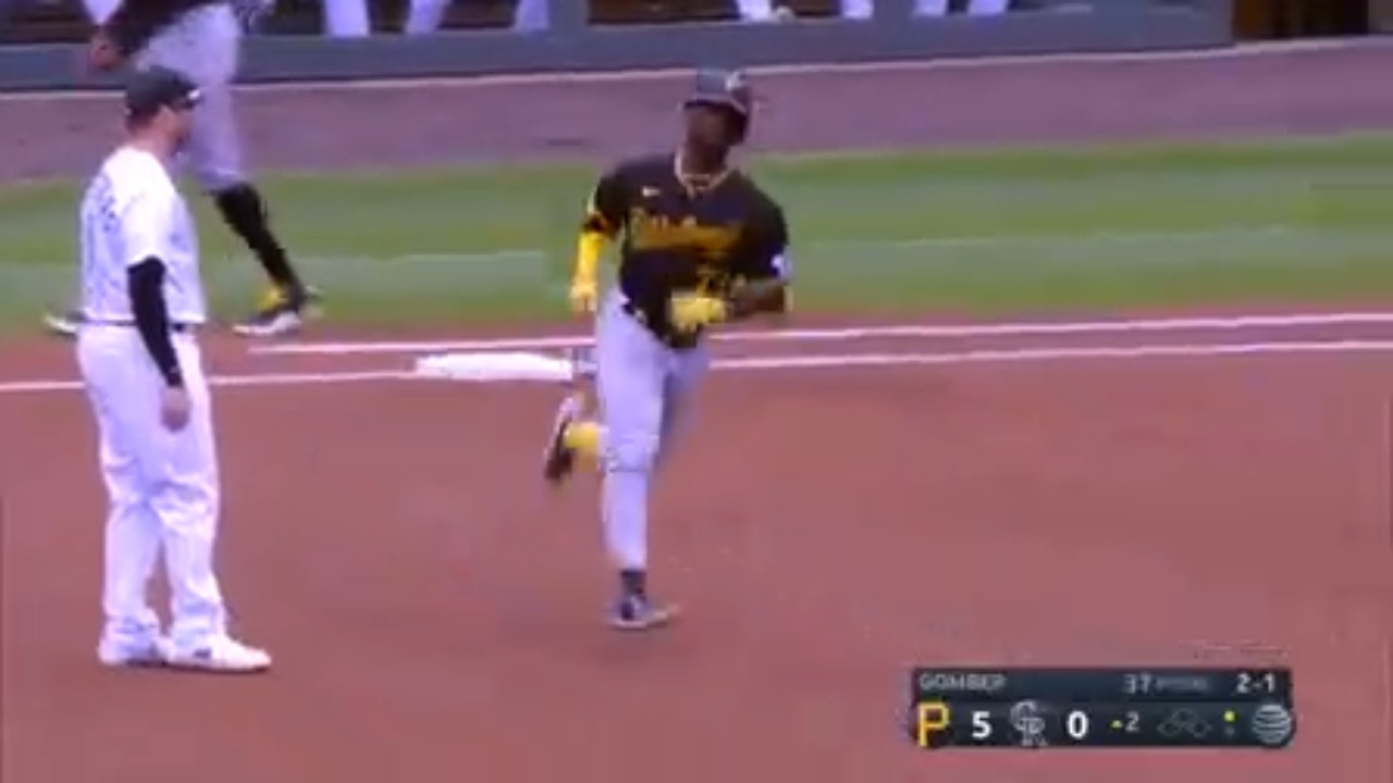 Andrew McCutchen hits a solo home run to extend Pirates' lead over Rockies