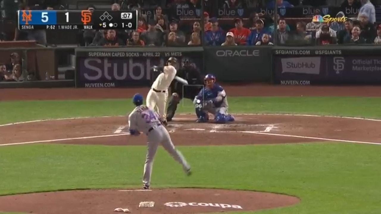 Giants' Blake Sabol and LaMonte Wade Jr. smack two homers in fifth inning against the Mets