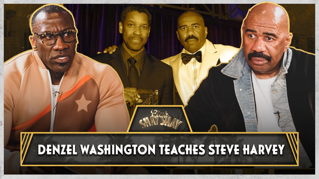 Denzel Washington teaches Steve Harvey the difference between a TV star & Movie star
