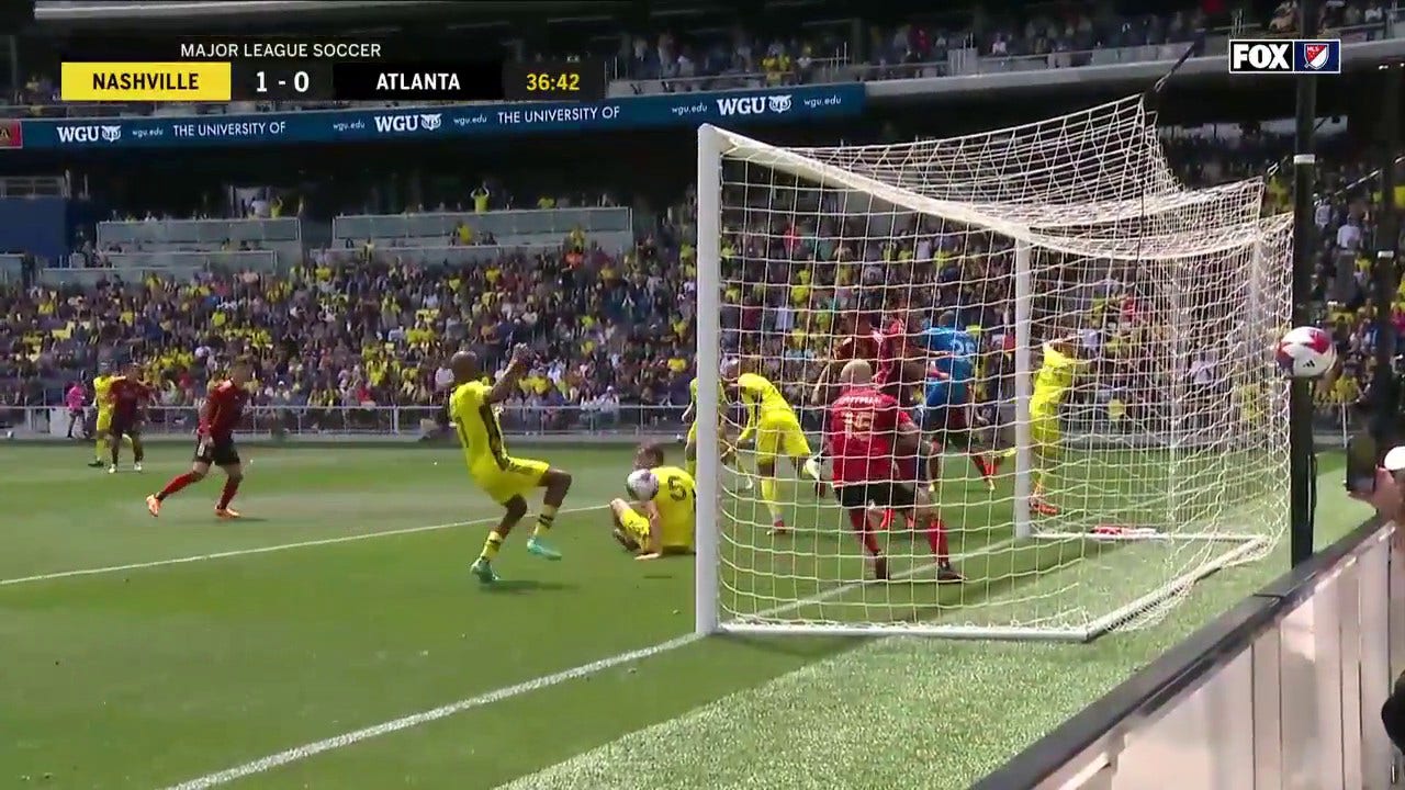 Fafà Picault's tap-in strike fuels Nashville SC's 1-0 lead over Atlanta United