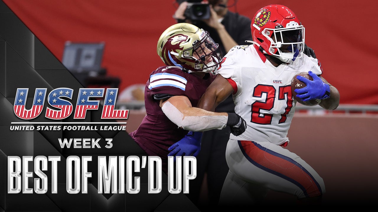 USFL's Best Mic'd Up Moments From Week 3 | USFL
