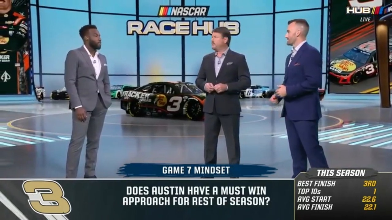 Austin Dillion says he needs to be more aggressive for the rest of the season to make a playoff push NASCAR Race Hub FOX Sports