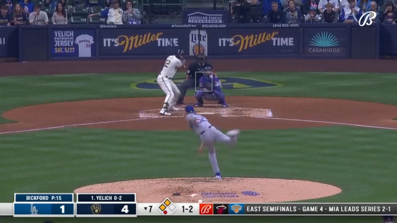 Los Angeles Dodgers vs. Milwaukee Brewers Highlights