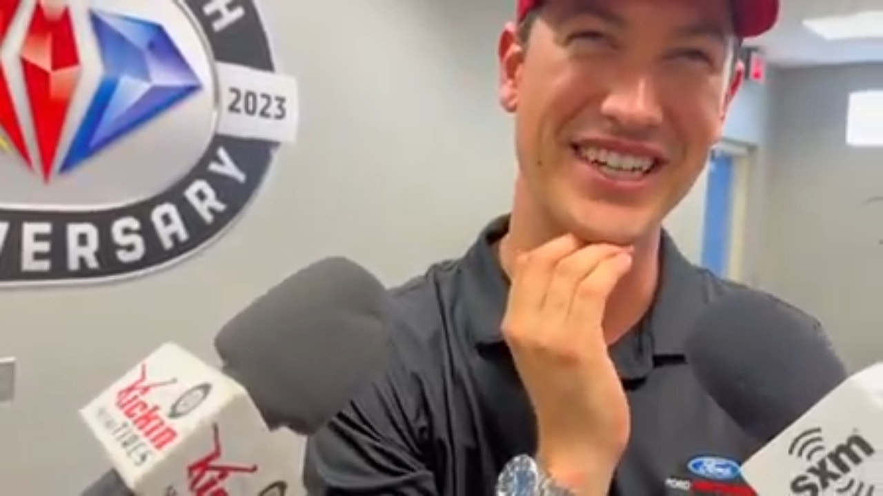 Joey Logano wouldn't mind seeing the 'money truck' from the Winston million promotions return to the track