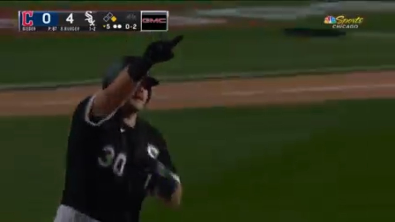 Jake Burger extends White Sox lead after a two-run homer against Guardians