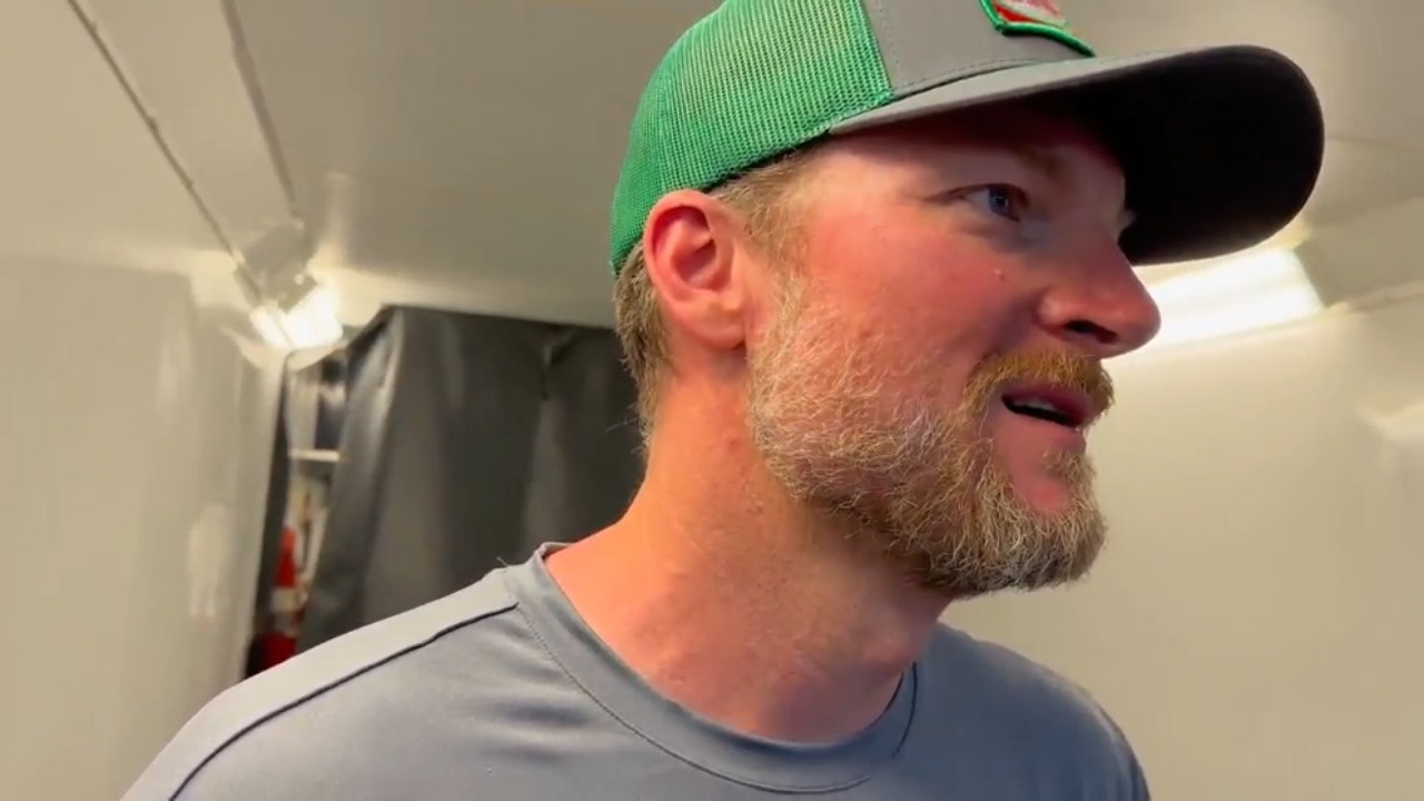 Dale Earnhardt Jr. on emotions after racing at North Wilkesboro Speedway in August