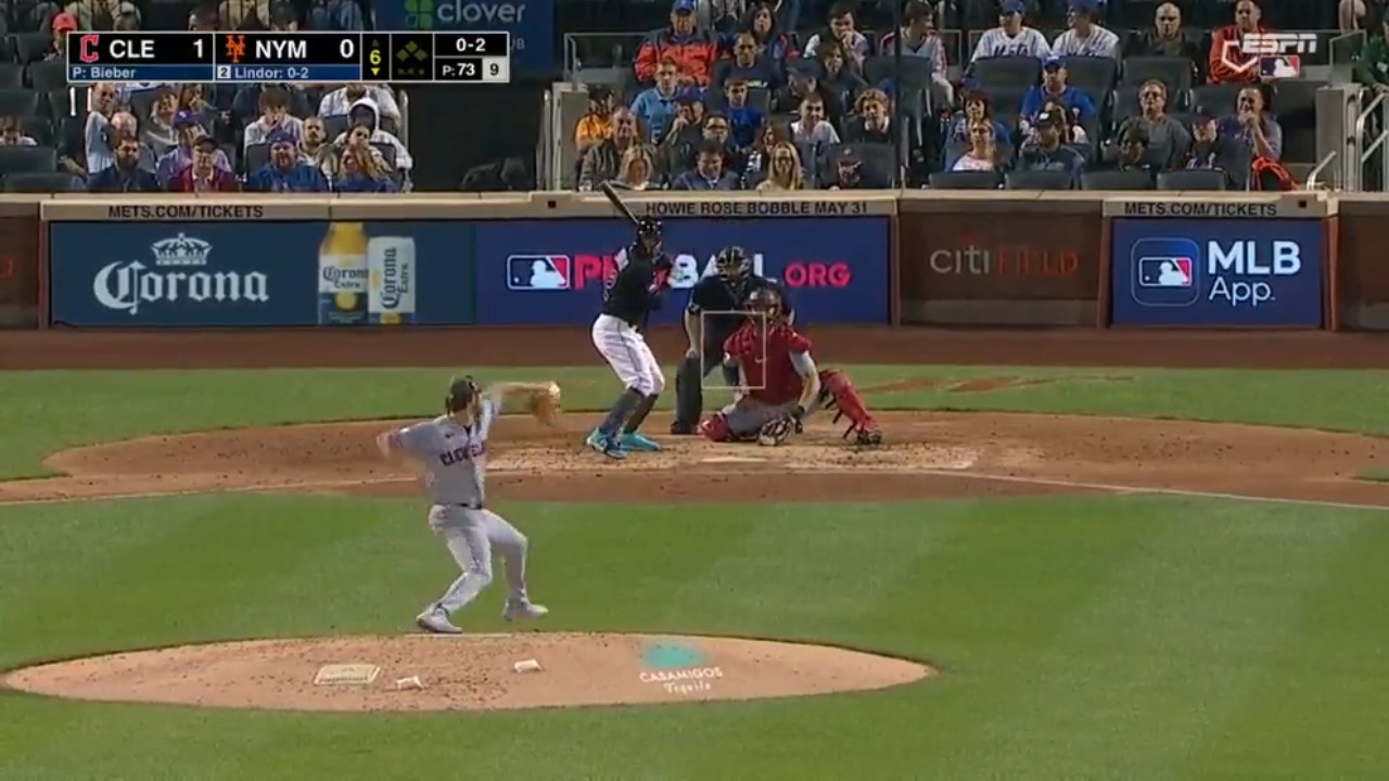 Francisco Lindor launches a solo home run to tie the game for the Mets ...