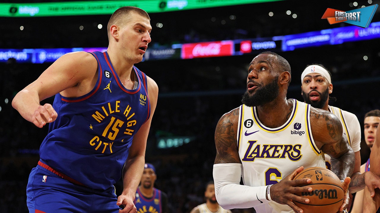 Jokic is 'worried' about LeBron despite Nuggets 3-0 series lead vs. Lakers | FIRST THINGS FIRST