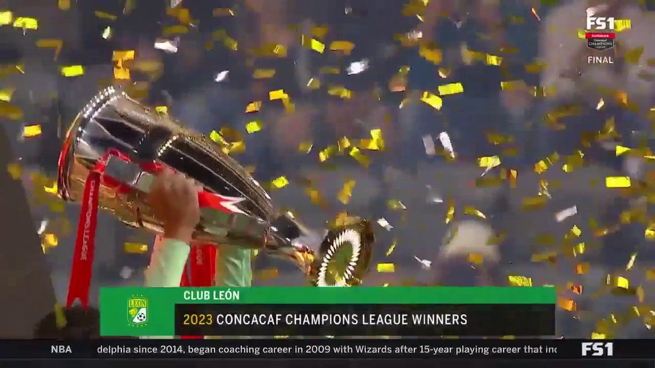 León lifts trophy and celebrates 2023 CONCACAF Champions League victory