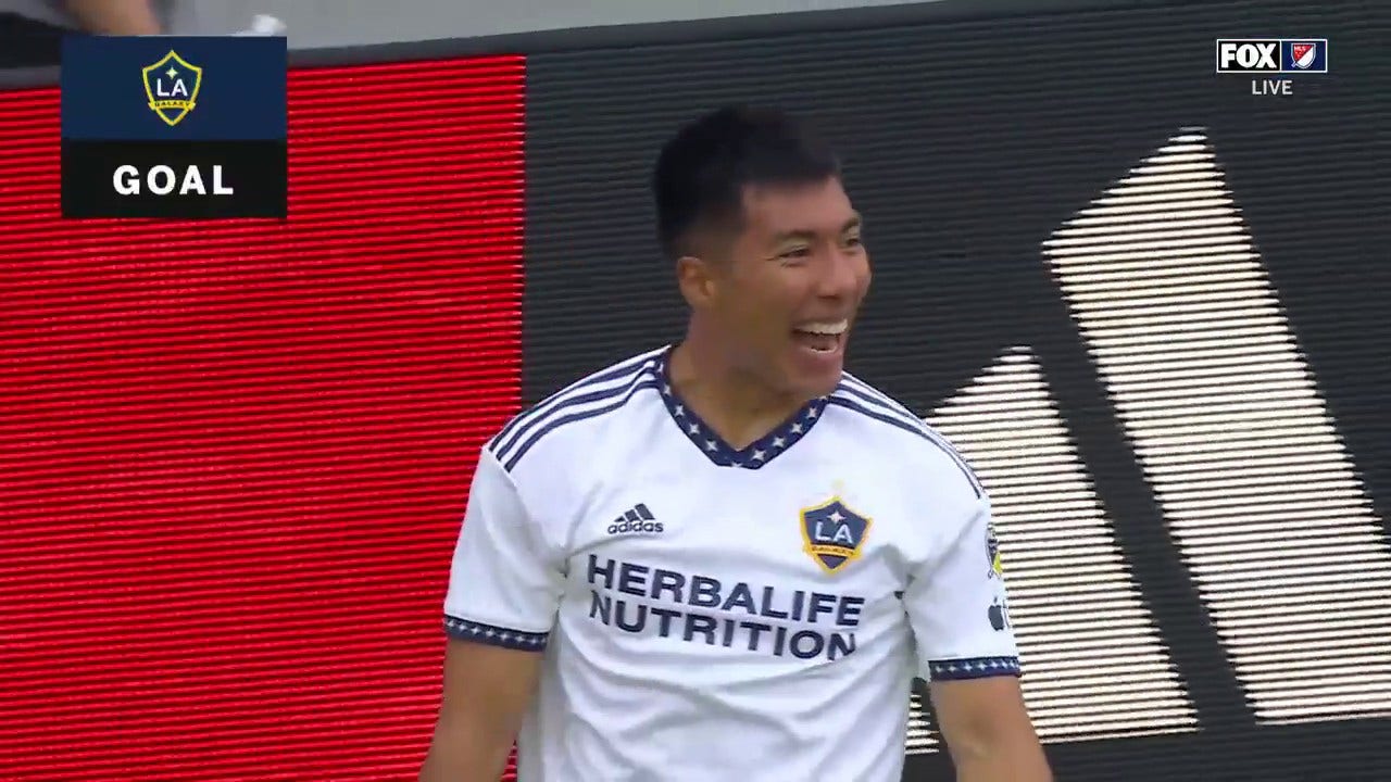 Daniel Aguirre strikes in the game-tying goal for L.A. Galaxy against St. Louis City SC
