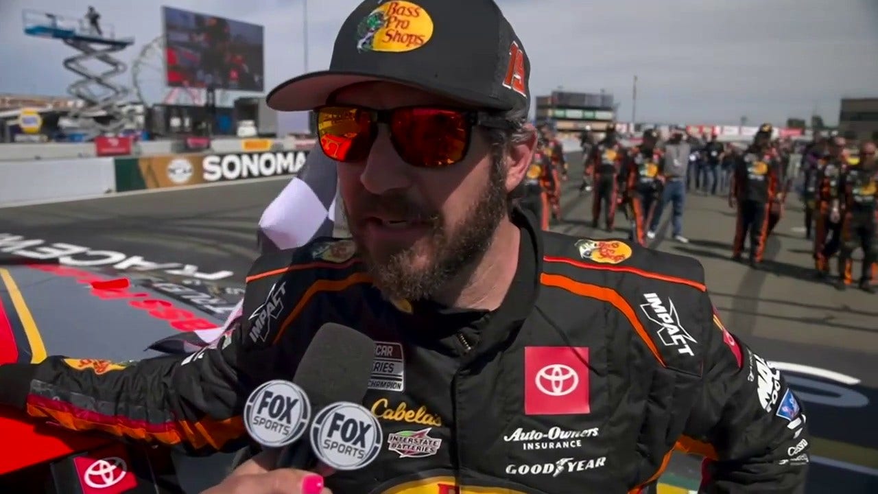 'Just feels incredible to have a day like that!' - Martin Truex Jr. talks emotions of winning NASCAR Toyota/Save Mart 350