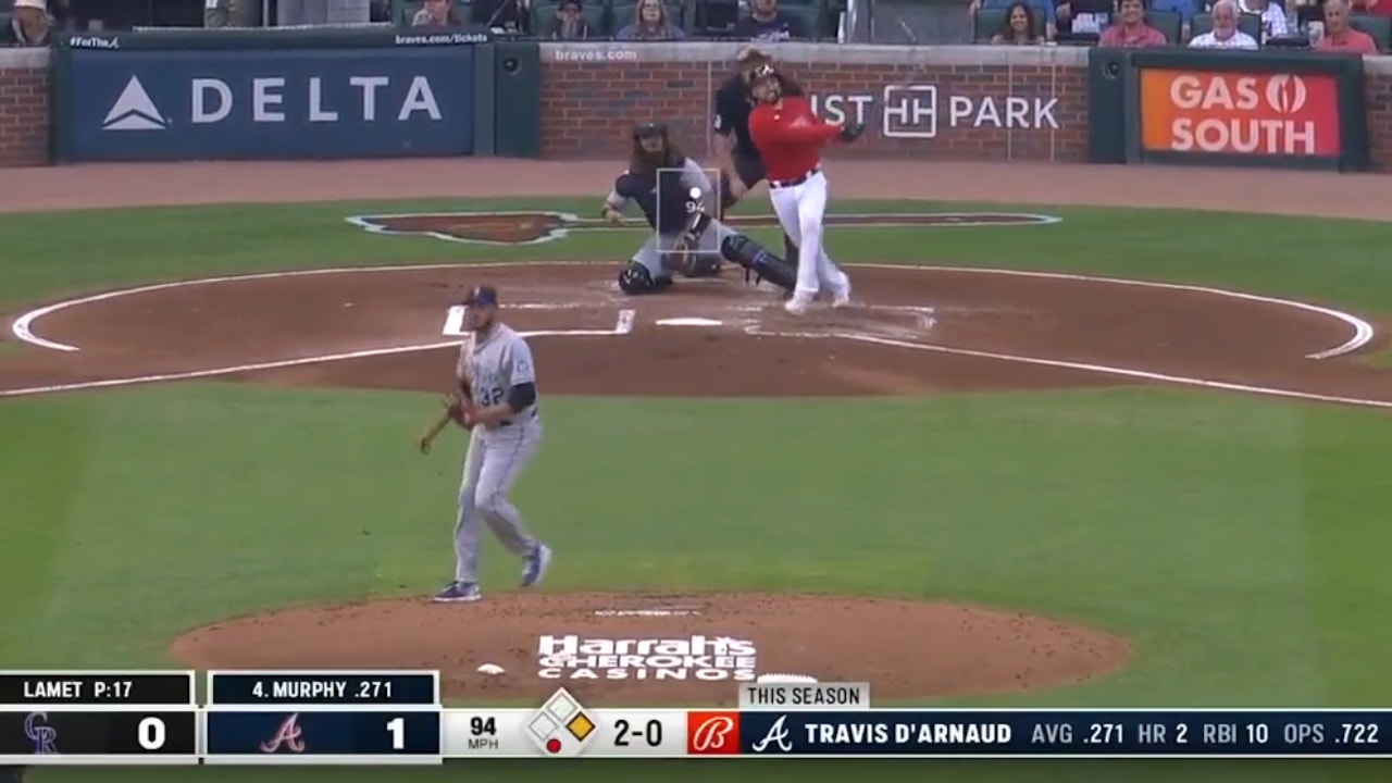 Travis Darnaud Braves GIF - Travis Darnaud Braves Atlanta Braves