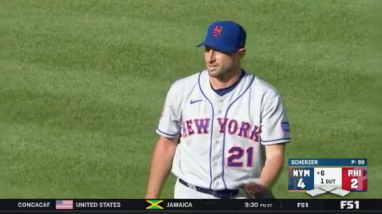 Max Scherzer shines with eight strikeouts over six innings in Mets' 4-2 victory over Phillies