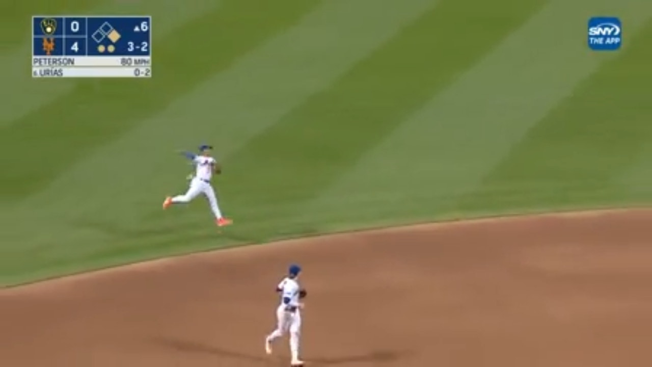 Mets' Francisco Lindor makes a DAZZLING play to throw out Luis Urías