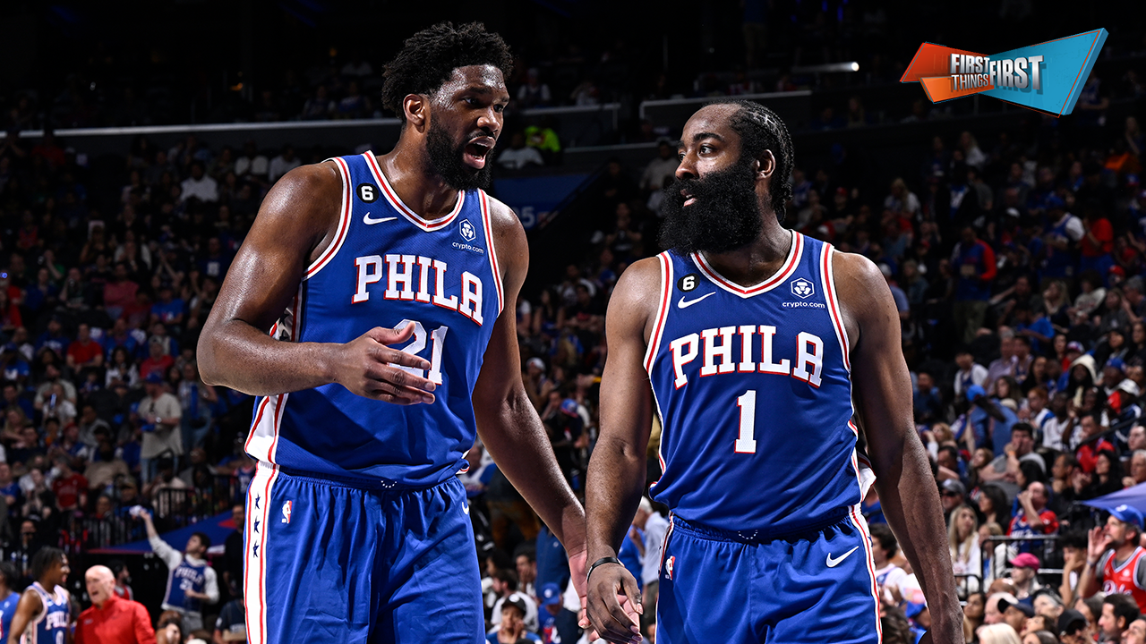 What does James Harden’s exit tell you about Joel Embiid as a teammate? | FIRST THINGS FIRST