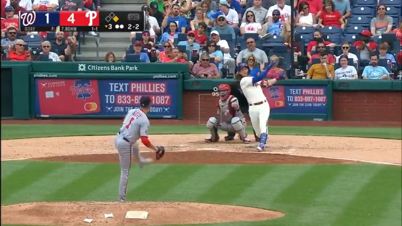 Alec Bohm goes yard as Phillies grab commanding lead over Nationals