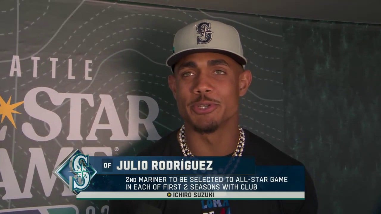 'It's my neighborhood' - Julio Rodríguez on playing in front of his Seattle home crowd in the 2023 Home Run Derby