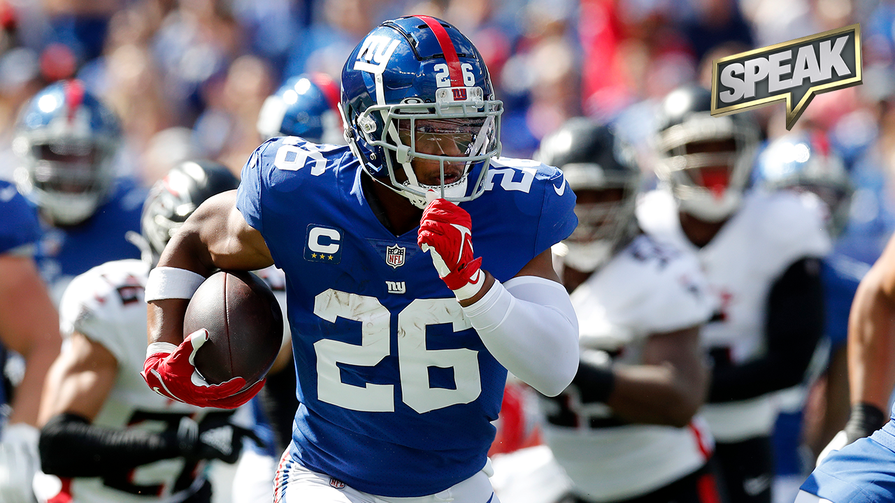 Should Saquon Barkley consider sitting out Week 1? | SPEAK