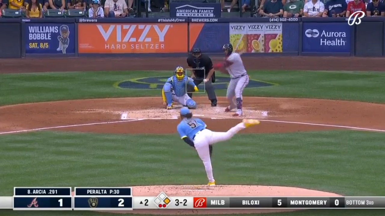 Atlanta Braves vs. Milwaukee Brewers Highlights