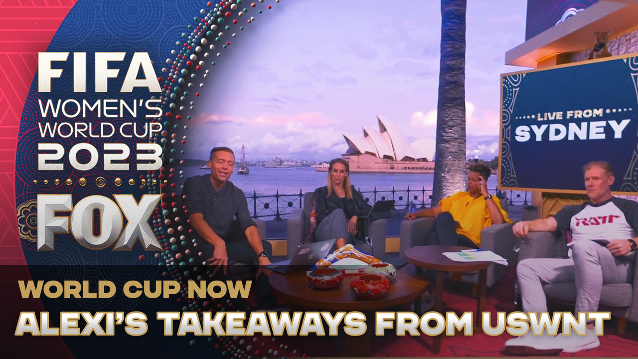 Alexi Lalas joins 'World Cup NOW' to give his takeaways from the USWNT game| World Cup NOW