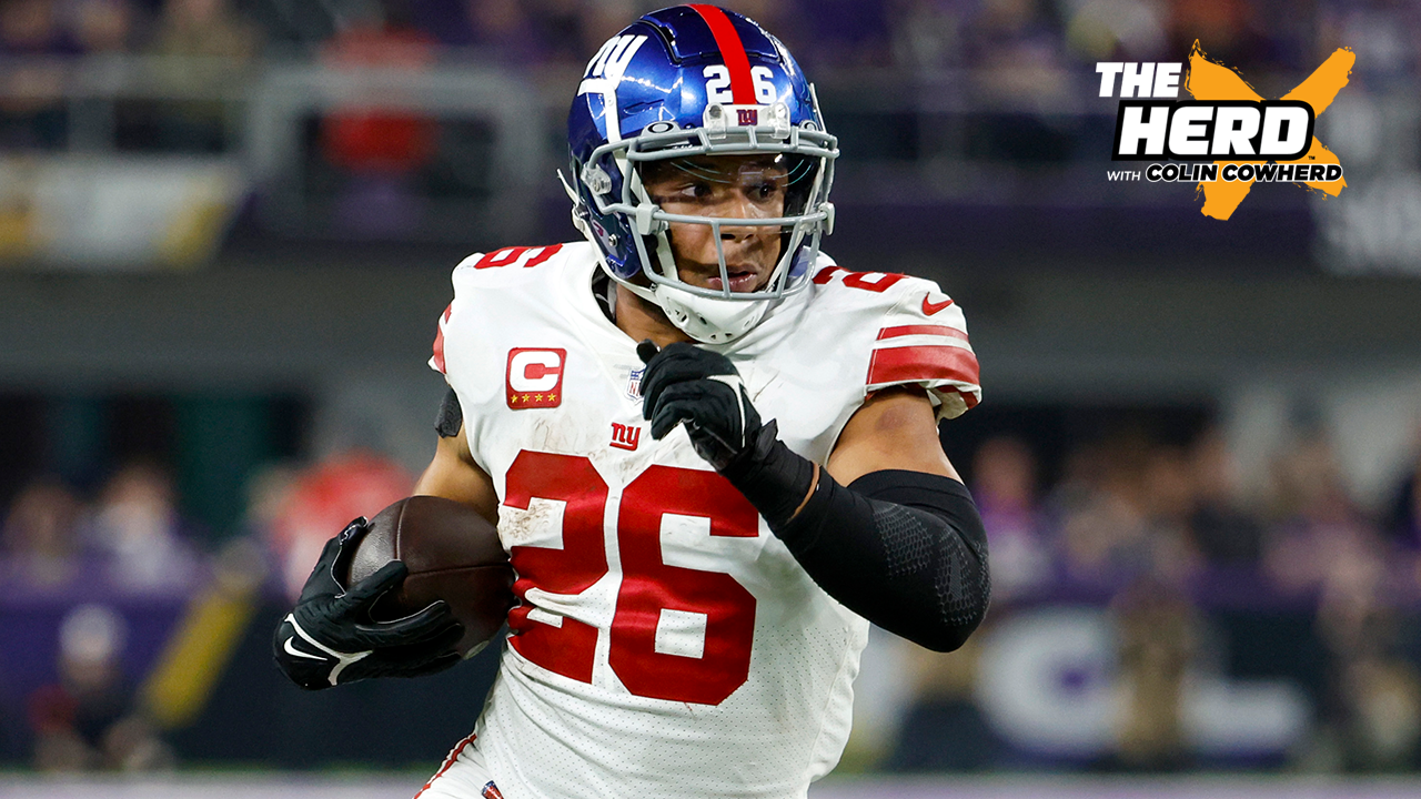 Giants' Xavier McKinney: Team won't be mad if Saquon doesn't come to camp, THE HERD