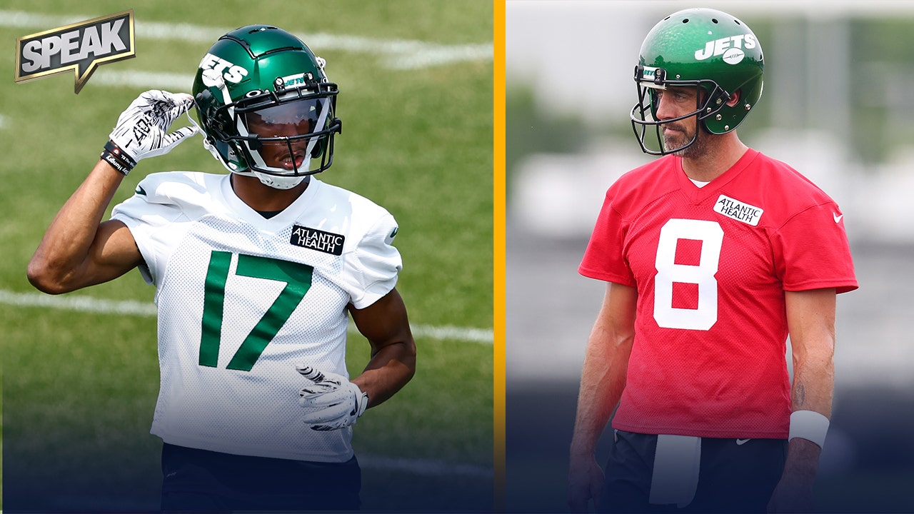 Aaron Rodgers, Garrett Wilson: Jets connection showed on great camp TD