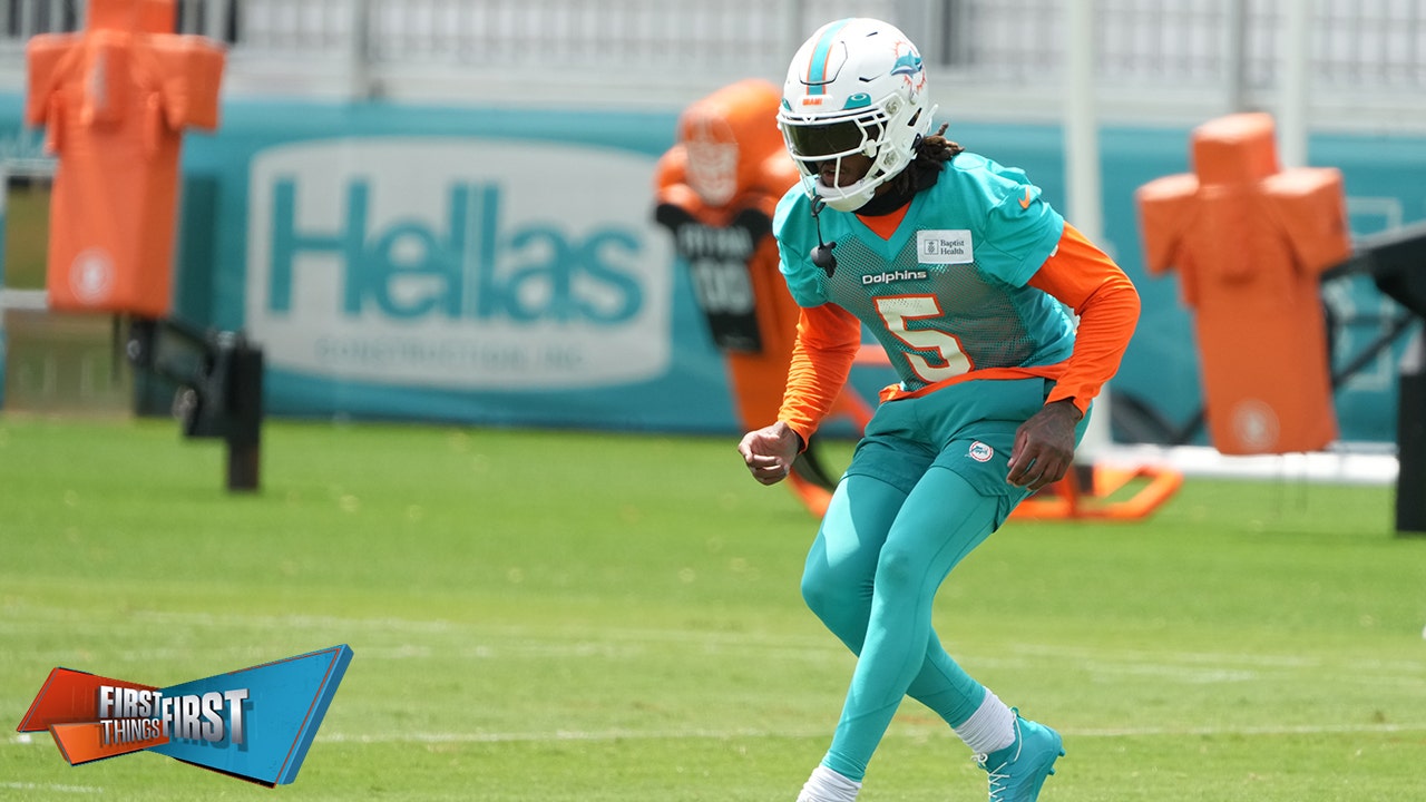 First look at Jalen Ramsey in a Miami Dolphins Uniform