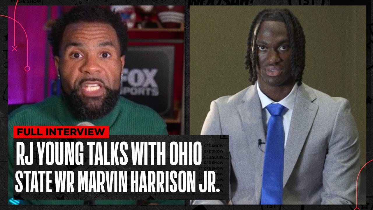 Ohio State Head Coach Ryan Day, WR Marvin Harrison Jr., and DE JT Tuimolau | BIG TEN MEDIA DAYS