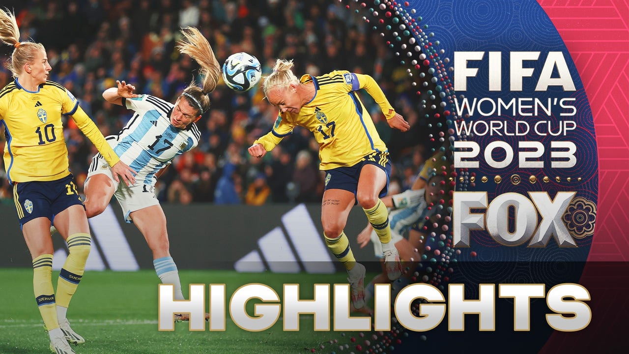 Argentina vs. Sweden Highlights | 2023 FIFA Women's World Cup