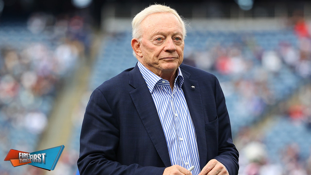 Jerry Jones' message to NFC East: 'They need to be on their game because we are' | FIRST THINGS FIRST