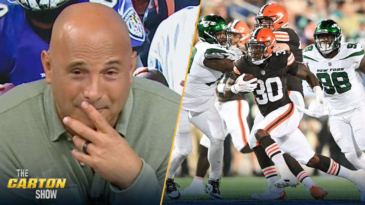 Hall Of Fame Game ends with Jets loss to Browns, THE CARTON SHOW